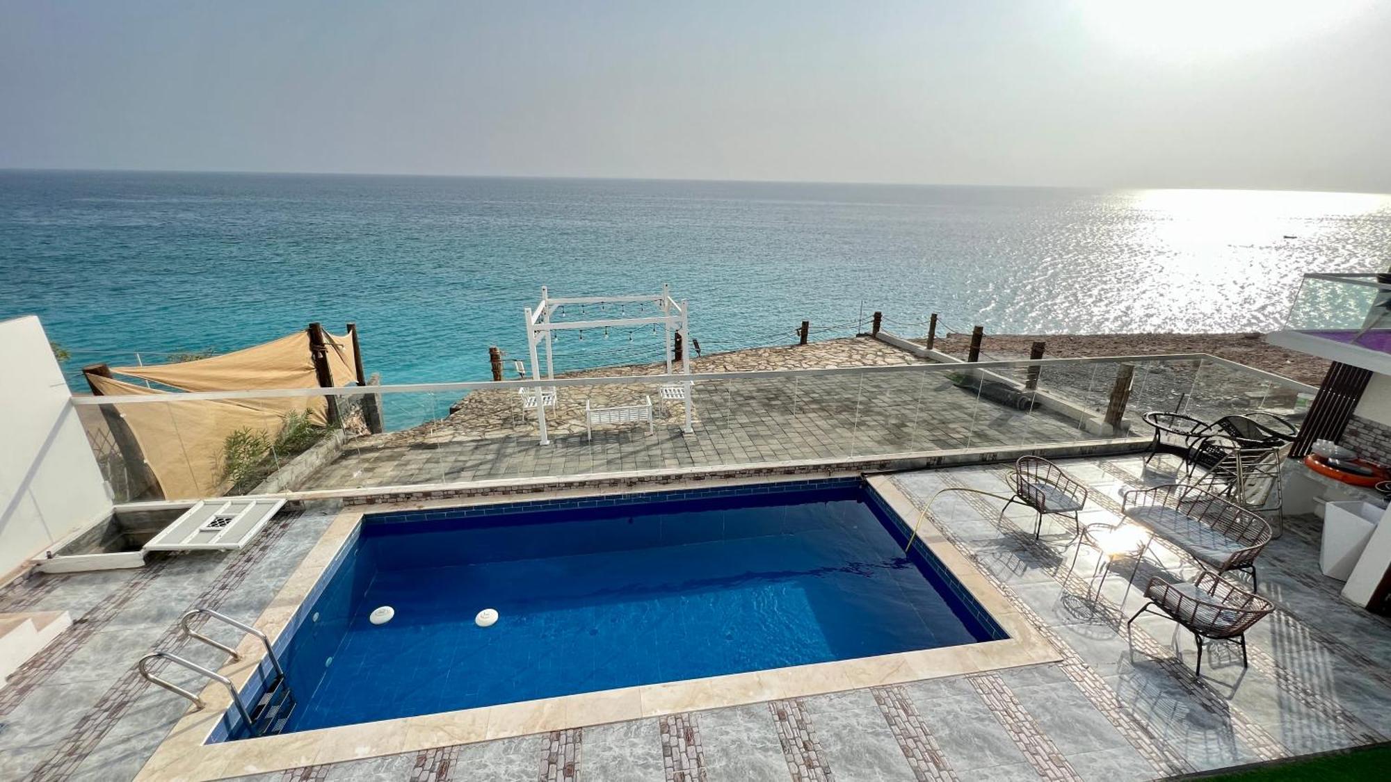 Wadi Shab Beach Villa Sur Exterior foto