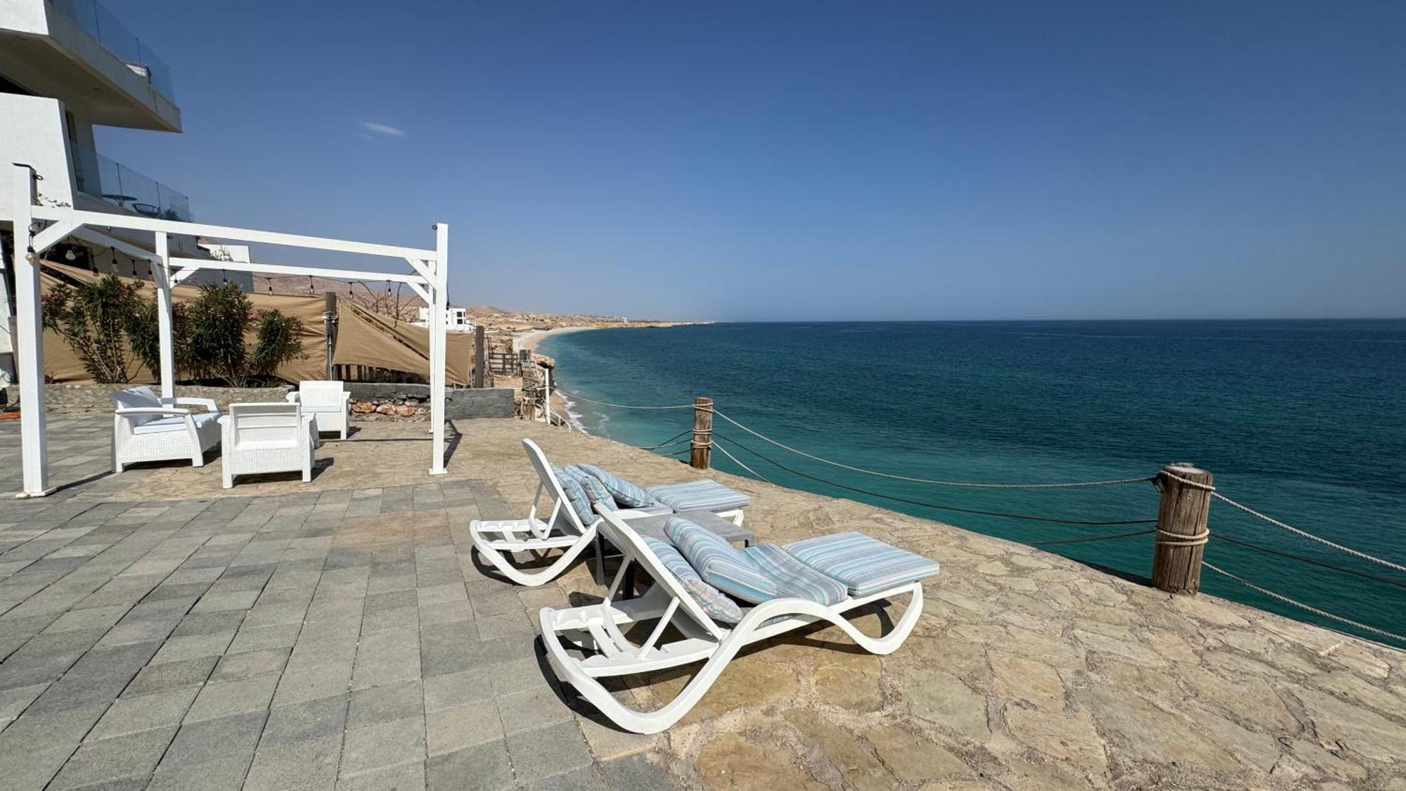 Wadi Shab Beach Villa Sur Exterior foto