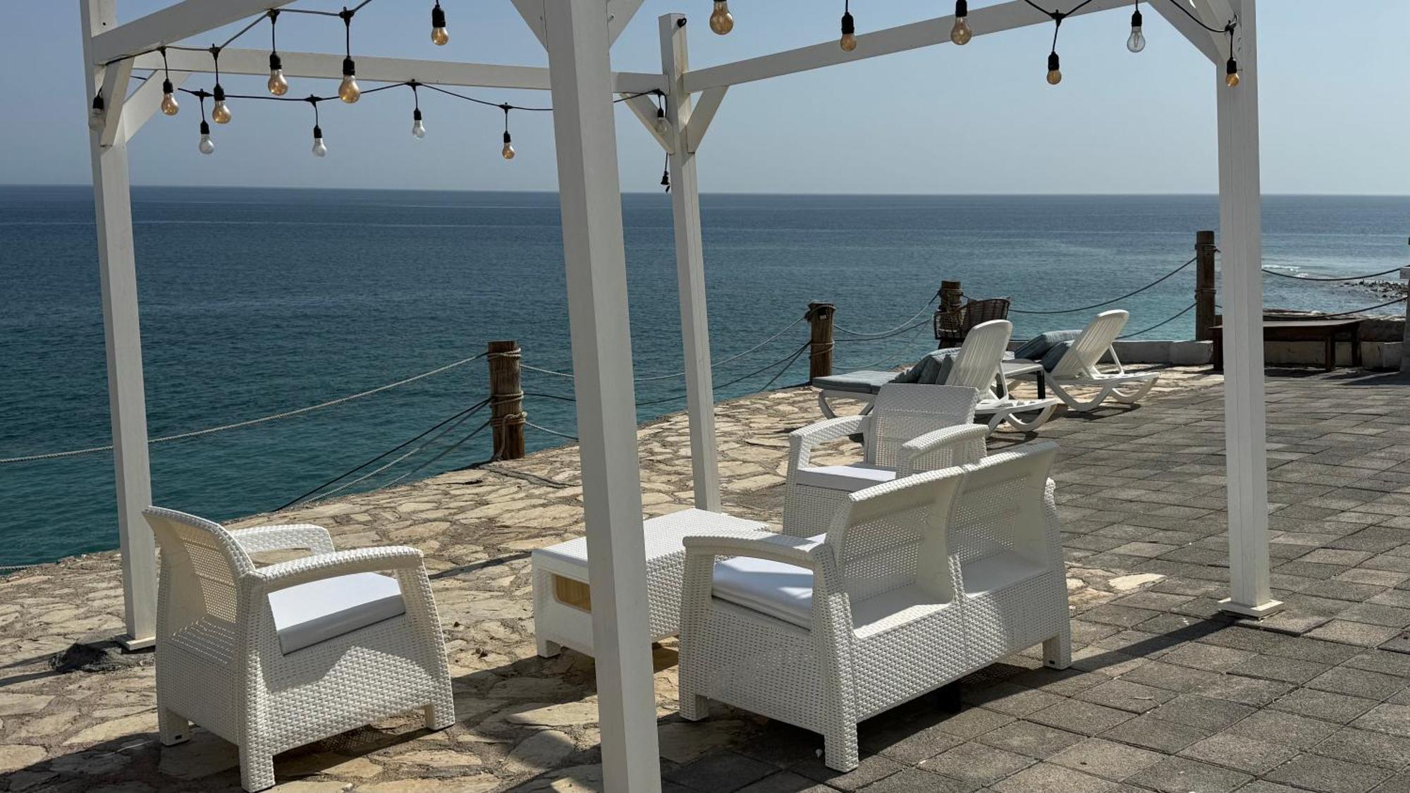 Wadi Shab Beach Villa Sur Exterior foto